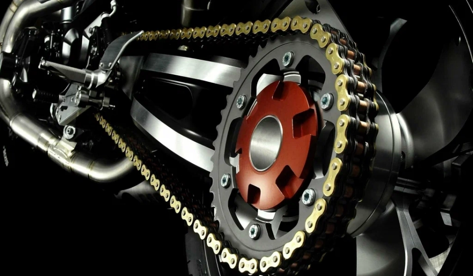 limpeza corrente de moto